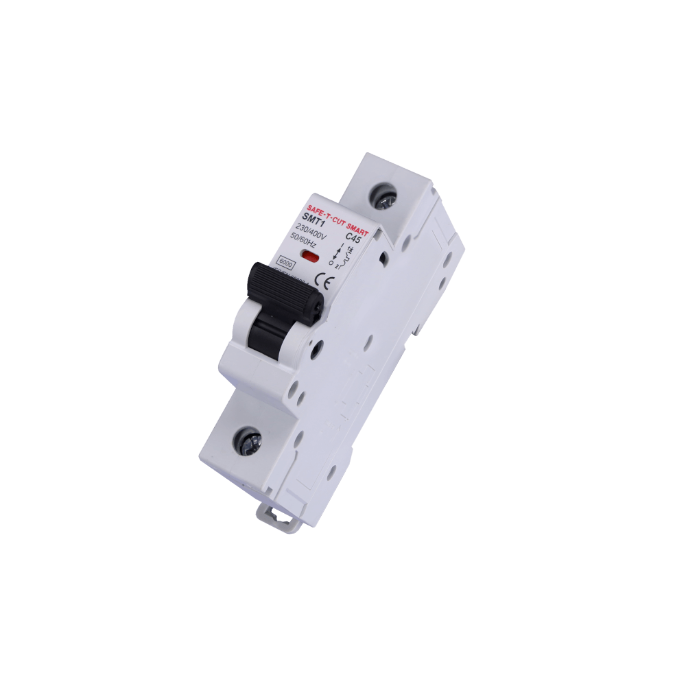 เซอร์กิตเบรกเกอร์ 45 แอมป์ 1 โพล 6KA เซฟ-ที-คัท สมาร์ท รุ่น SMT1_1